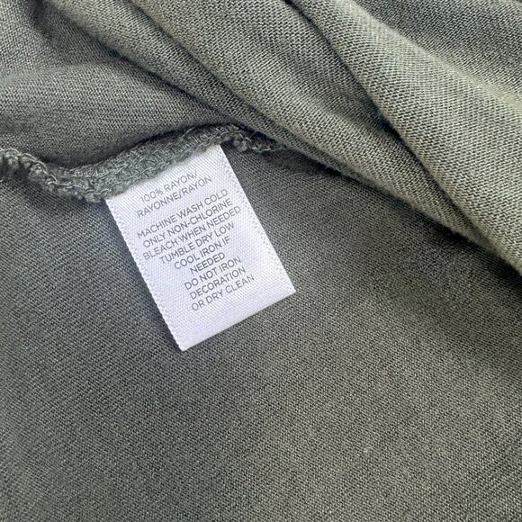 LOFT Green Layered Halter Top Women’s XL – Rayon | Layered | - Picture 5 of 5